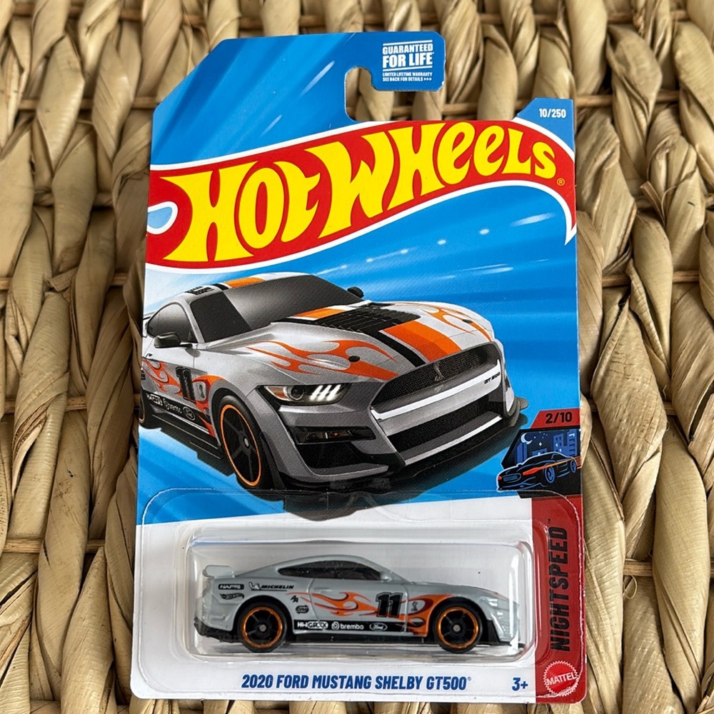 2020 Ford Mustang Shelby GT GT500 Hot Wheels Gray Car Hotwheels Diecast New 2026